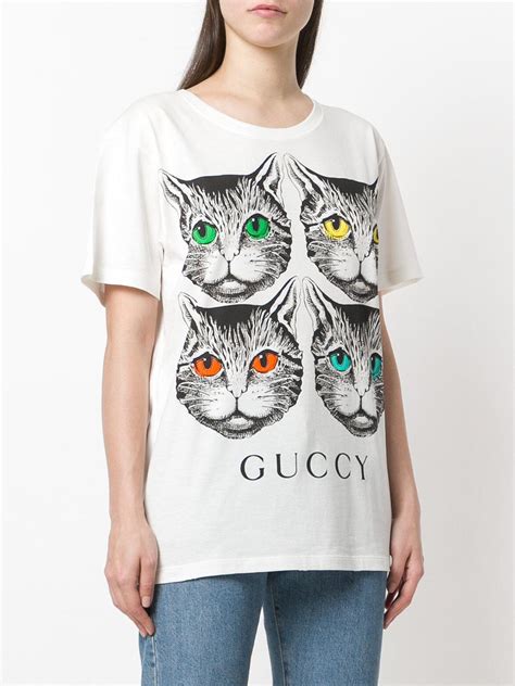 gucci cat print fake|gucci t shirt real.